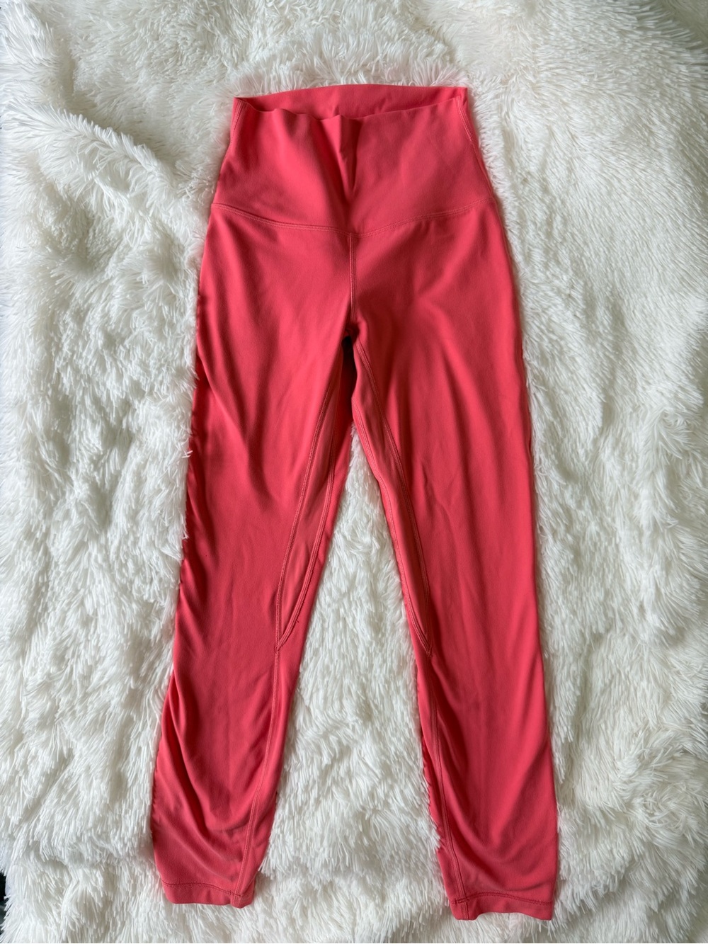 Lululemon High-Rise Coral Leggings
